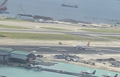 އާ ރަންވޭ ނުހުޅުވަނީސް އެއާ އިންޑިއާގެ ބޯޓެއް ޖައްސައިފި