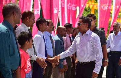 އަނިޔާއެއް ނެތް، މުއައްސަސާތައް މިނިވަންކުރާ ވާހަކަ އިދިކޮޅަކަށް ނުދެއްކޭނެ: ރައީސް