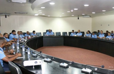 ރިޔާސީ އިންތިޚާބުގެ ސަލާމަތީ ކަންތައް ބަލަހައްޓަން ފުލުހުންގެ އޮޕަރޭޝަނެއް ފަށައިފި