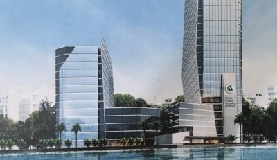 އައިޖީއެމްއެޗްގެ 25 ބުރީގެ އިމާރާތުގެ ބިންގާ ރައީސް އަޅުއްވައިދެއްވައިފި