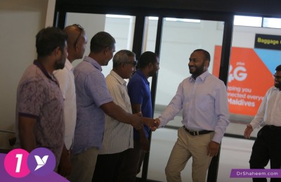 ކެމްޕޭނަށް ޝަހީމް ދ. އަތޮޅަށް ވަޑައިގެންފި