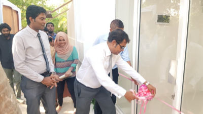 އަގު ހެޔޮކޮށް ފެން ވިއްކުމަށް ވިލިމާލޭގައި އައިލެންޑް ބެވެރޭޖަސްގެ ސެންޓަރެއް ހުޅުވައިފި