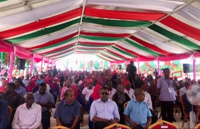 އައްޑޫ ހިތަދޫގެ ބޮޑު ތާއީދެއް ނަޝީދަށް އޮންނާތީ ހައިރާންވޭ: ރައީސް ޔާމީން