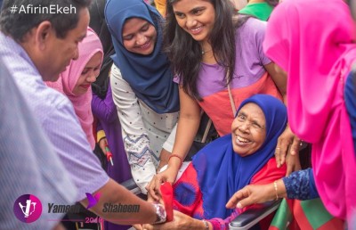 އައްޑޫ ހިތަދޫގެ ބޮޑު ތާއީދެއް ނަޝީދަށް އޮންނާތީ ހައިރާންވޭ: ރައީސް ޔާމީން