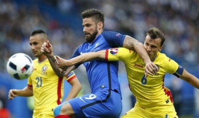 Full Time: #euro2016 : France 2-1 Romania