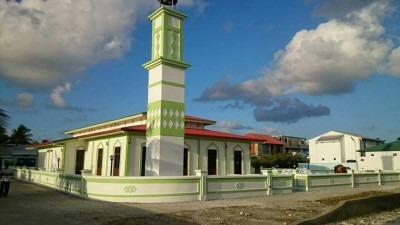 ދާންދޫގައި ސަރުކާރުން އެޅި މިސްކިތް ވަގުތީ ގޮތުން ބޭނުންކުރަން ފަށައިފި