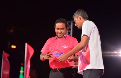 އިބޫއަކީ ހަމައެކަނި ކޭކު ފަޅަން ވަޅި ހިފަހައްޓައިގެން މީހާ: ރައީސް