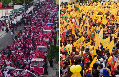 ރައީސް ޔާމީނާއި އިބޫގެ ކެމްޕޭން ނިންމާލައި, ވޯޓަށް ތައްޔާރުވެއްޖެ