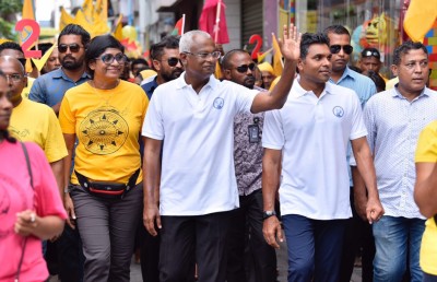 ރައީސް ޔާމީނާއި އިބޫގެ ކެމްޕޭން ނިންމާލައި, ވޯޓަށް ތައްޔާރުވެއްޖެ