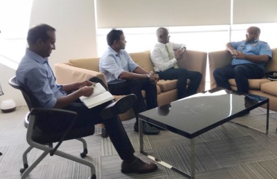 އެކްޓިން ކޮމިޝަނަރު ނަވާޒު، އިބޫއާ ބައްދަލު ކުރައްވައިފި