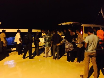 އޭދަފުށީގައި ހިނގި އެކްސިޑެންޓެއްގައި ދެމައިންނަށް އަނިޔާވެ ފަރުވާއަށް މާލެ ގެނެސްފި