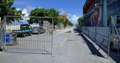 އިންޑަސްޓްރިއަލް ޒޯނުގެ މަސައްކަތްތައް ނިމެންދެން ބޮޑުތަކުރުފާނު މަގުން ބައެއް ބަންދުކޮށްފި