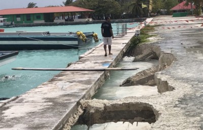 ތ. ގުރައިދޫ ބަނދަރު ބޭނުންނުކުރެވޭ ވަރަށް ހަލާކުވެއްޖެ