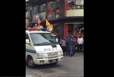 އިދިކޮޅު ފަރާތްތަކުގެ ޖަލްސާއަށް ގޮވަމުން ދިޔަ ޕިކަޕެއް ހިފަހައްޓައިފި
