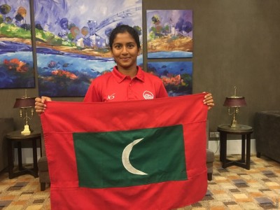 އޮލިމްޕިކްސްގައި ރާއްޖޭގެ ދިދަ އުފުލާލުމުގެ ޝަރަފު ސަޖަން އަށް