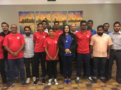 ފޮނި އުންމީދު ތަކަކާއެކު ރާއްޖޭގެ ހަތަރު އެތުލީޓުން އޮލިމްޕިކްސް އަށް
