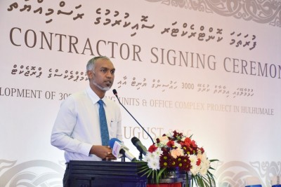 ބޭރުގައި ތިބި ބައެއް ދިވެހީން މަސައްކަތް ކުރަނީ މުސްތަގުބަލު ހަލާކު ކުރަން: ޑރ. މުއިއްޒު