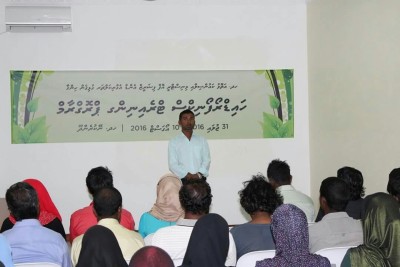 ހދ. އަތޮޅަށް އަމާޒުކޮށްގެން ހިންގި ހައިޑްރޮޕޯނިކްސް ތަމްރީން ޕްރޮގްރާމް ނިންމާލައިފި