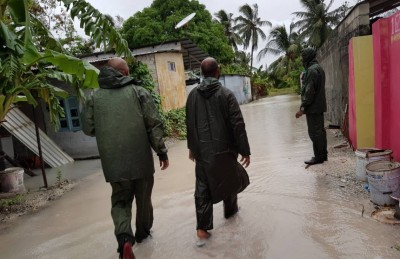 އައްޑޫގެ ބައެއް ރަށްރަށުގައި ފެންބޮޑުވެ ގެތަކަށް ފެން ވަންނަނީ