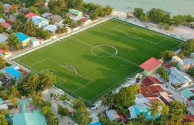 މަހިބަދޫ ސްޕޯޓްސް ކްލަބުން ރަށުގައި ޓާފް ދަނޑެއް އަޅައިފި