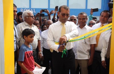 އައްޑޫގައި ހުޅުވި، ނަޝީދުގެ އޮފީހުގެ ބޭނުމަކީ ތިމާވެއްޓާ ގުޅޭ މަސައްކަތްތައް ކުރުން