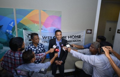 ނާޒިމް، ޖުމްހޫރީ ޕާޓީއާ ގުޅިވަޑައިގަންނަވަން ނިންމަވައިފި
