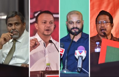 ޖޭއެސްސީއަށް ފާރިސް، އަލީ ހުސައިން، އިންތި އަދި މޫސާ ނިޒާރުގެ ނަން