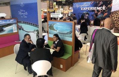 160 އަށް ވުރެ ގިނަ މަންދޫބުންނާ އެކު ޑަބްލިއުޓީއެމްގައި ރާއްޖޭގެ ޓޫރިޒަމް އިޝްތިހާރު ކުރަނީ