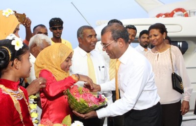 ޗައިނާ އަށް ދަރާފައި އޮތް އަދަދު ޔަގީންކުރަންޖެހޭ: ނަޝީދު
