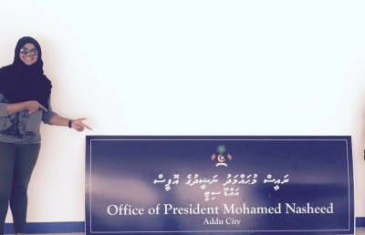ކުރީގެ ރައީސް ނަޝީދުގެ އޮފީހެއް އައްޑޫގައި ހުޅުވަނީ