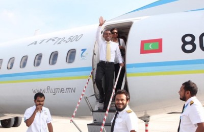 އައްޑޫ ރައްޔިތުންނަށް އޮތީ ދަރާފައި، އިސްކަން ދޭނީ ތަރައްގީއަށް: ނަޝީދު