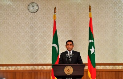 ރައީސް ޔާމީން، ބަސްފުޅެއް ވިދާޅުނުވެ ހިމޭންވެއްޖެ!
