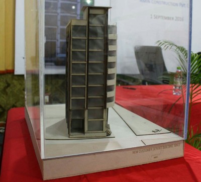 ފެން ކުންފުނިން ކަސްޓަމާ ސާވިސްގެ އާ އިމާރާތެއް އަޅަނީ