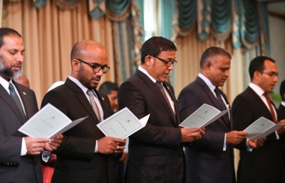 19 މިނިސްޓަރުންނާ އެކު ރައީސް ކެބިނެޓް އިއުލާންކުރައްވައިފި