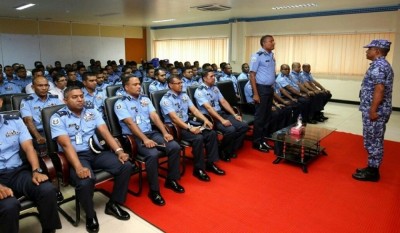 ހުރިހާ ފުލުހުން އެކުގައި މަސައްކަތް ކުރުމަށް ހިތްވަރު ދިނުމަށް ސީޕީ އަރީފު ގޮވާލައްވައިފި
