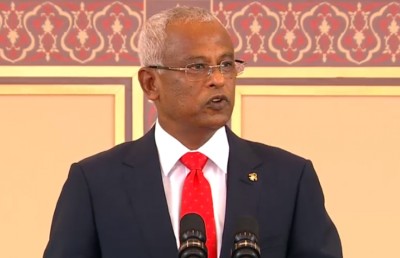 ހުވާގައި ދެމިހުންނާނަން، އެއްވެސް ރައްޔިތަކު ބާކީ ނުވާނެ: ރައީސް