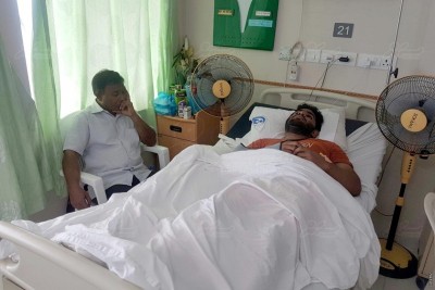 އެކްސިޑެންޓަކާ ގުޅިގެން ދެ އިނގިލި ބުރިކޮށްލަން ޖެހިފައިވާ ޒުވާނާ އިންޑިއާ އަށް ގެންދަނީ