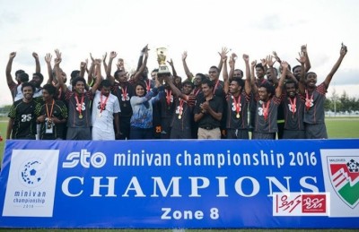 ސ. ފޭދޫ ޓީމުން ޒޯން އަށެއްގެ ޗެމްޕިއަންކަން ދިފާއުކޮށްފި