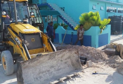 ކުޅުދުއްފުށި މަގު ހެދުމުގެ މަސައްކަތް އެމްއާރްޑީސީން ފަށައިފި