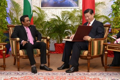 ރައީސް ޝީ ޖިންޕިންގަށް ރައީސް ޔާމީން ތަހުނިޔާ ފޮނުއްވައިފި