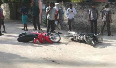 އައްޑޫ ސިޓީ ހިތަދޫ ކުނިކޮށި ކައިރީގައި އެކްސިޑެންޓެއް ހިނގައިފި