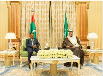 ސައުދީ ރަސްގެފާނު ރާއްޖެ ވަޑައިގަތުމަށް ރައީސް ޔާމީން ދައުވަތު އަރުވައިފި