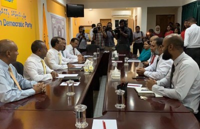 އިންތިހާބަށް ނެރޭނީ ރައްޔިތުން މާޔޫސްނުވާނެ ފޯމިއުލާއެއް: ލީޑަރުން