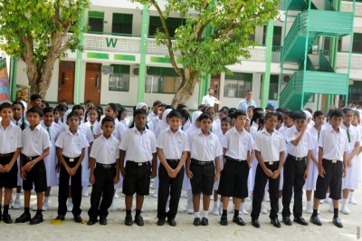 މާލޭގެ ސްކޫލްތަކަށް ކުދިން ވެއްދުމުގެ ފުރުސަތު ހުޅުވާލައިފި