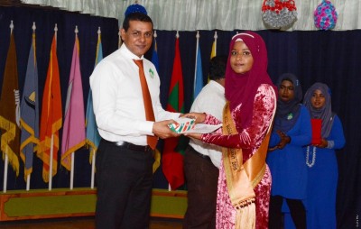ދ. އަތޮޅު މަދަރުސާގެ އެންމެ މޮޅު ދަރިވަރަކަށް ސުއްފަ