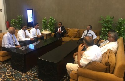 މޫސުމަށް އަންނަ ބަދަލުތަކާ ބެހޭ ކޮންފަރެންސަށް ނަޝީދު ފުރާވަޑައިގެންފި