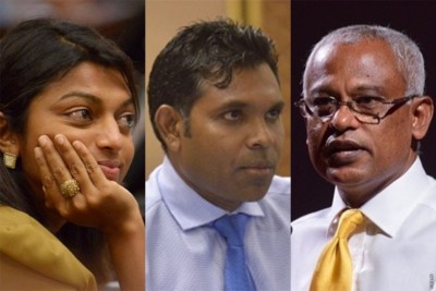 އީވާ، އިބޫ އަދި ފައިސަލް އަލުން ޕާޓީތަކުގައި ރެޖިސްޓްރީކޮށްފި