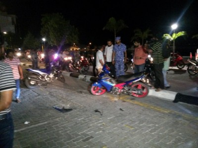 ރަސްމީ ފާލަން ކައިރީ ނުރައްކާތެރި އެކްސިޑެންޓެއް ހިނގައިފި