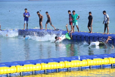 ތިނަދޫ ސްވިމިން ޕްލެޓްފޯމް ރަސްމީކޮށް ހުޅުވައިފި