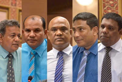 މަޖިލީހުގެ އިތުރު ފަސް މެމްބަރަކު މައުމޫން ފެކްޝަނާ ގުޅިވަޑައިގެންފި